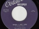 NATIVE BOYS - Combo 115 - When I Met You / Tears - 1956 DOO-WOP 45 VG++ (orig)