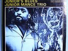 JUNIOR MANCE JUNIOR'S BLUES/1st ALBUM RARE ORIG'63 RIVERSIDE MONO PROMO LP DG NM