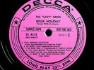 BILLIE HOLIDAY LADY SINGS INSANELY RARE ORIG'56 DECCA PINK LABEL PROMO LP N/MINT