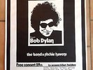 Rare 1969 Isle of Wight Festival POSTER Bob Dylan The WHO Free King Crimson Gig