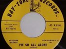 The Fabulous Flames –  I'm So Alone / Lover - Rare West Coast Doo Wop R&B 45 VG+