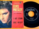 ELVIS PRESLEY - RCA 45N 0726 - ONE NIGHT - ITALY RED COVER 