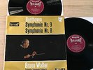 BRUNO WALTER 9.Symphony BEETHOVEN 1stPress 1960s PHILIPS HI-FI STEREO 2LP MINT