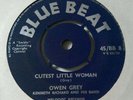 RARE R&B 45 Owen Grey Cutest Little Woman/ Running Around NM  Gray