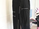 Original Vintage BOY Punk black Bondage Trousers