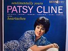 PATSY CLINE SENTIMENTALLY YOURS VERY RARE ORIG '61 DECCA STEREO LP NR MINT