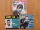 3  SINGLES      60er JAHRE           MICHAEL  HOLM            mit Original-Cover
