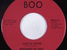 Crossover/Sweet Soul 45 BROTHERS OF SOUL Love Is Fever BOO VG++ HEAR
