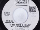 Northern Soul 45 ELLIE GREENWICH I Want You To Be My Baby UA promo HEAR