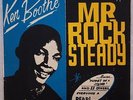 KEN BOOTHE Mr. Rock Steady REGGAE STUDIO ONE SILKSCREEN LP VG++