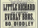Original Rare 1963 Flyer Rolling Stones/Little Richard/Bo Diddley signed Bo D