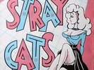 STRAY CATS - 1983 - Konzertplakat - Rant n Rave - Tourposter - Düsseldorf