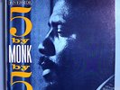 THELONIOUS MONK w/THAD JONES 5 X MONK VERY RARE ORIG '59 RIVERSIDE STEREO LP NM