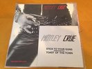 MOTLEY CRUE Too Fast For Love Leathur Records Reissue w/ Stick To Your Guns 7