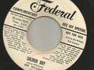 DOOWOP R&B bw/ BLUES - MEL WILLIAMS & GROUP- SOLDIER BOY  -HEAR -1955 FEDERAL