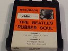 Beatles Rubber Soul 2 Track Four Song Playtape Cassette Cartridge Capitol 1967