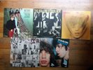 5 Rolling Stones Lp's- Big Hits, Now  Exile On Main St., Black and Blue