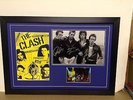 The Clash Hand Signed/Autographed Photograph with a poster and a COA