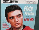 Elvis Presley RCA LPC-123 Love Me 45 Compact 33 W/ Sleeve MINT RARE