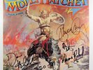 MOLLY HATCHET - BEATIN' THE ODDS ORIG 1980 EPIC LP 36572 FULL BAND AUTOGRAPHED