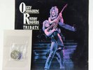 Ozzy Osbourne 1987 Randy Rhoads Tribute Promo 2-LP w/ Rare Promo Medal