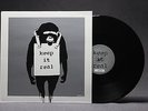 ORIGINAL BANKSY ART COVER & VINYL KEEP IT REAL LAUGH NOW IN EXCELLENT CONDITION