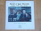 Chant du Monde STE X A 8280 stereo violin David and Igor Oistrakh Prokofiev etc