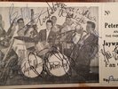 PETER JAY AND THE JAYWALKERS FULL BAND HAND SIGNED INC PETE BUZZ MILLER AND JAY
