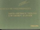 4lp box philips r/w holland 835245-48ay beethoven sonatas oistrach-oborin nm-