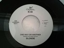 BLONDIE - ONE WAY OR ANOTHER / RAPTURE rare [ USA DJ PROMO 7