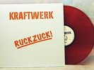 Kraftwerk Ruckzuck NM+ Colored Transparent Red Vinyl LP Record