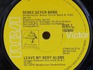 RENEE GEYER BAND - LEAVE MY BODY ALONE - BE THERE IN THE MORNING - 1976 NZ 45