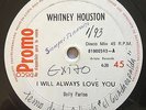 WHITNEY HOUSTON • I will always love you • RARE 45 12