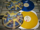 STRYPER LP Isaiah 53:5 BLUE & YELLOW VINYL DIE CUT JESUS HAIR HEAVY METAL XIAN