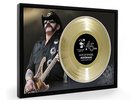 Motorhead Ace Of Spades Lemmy Framed Gold Disc A4 Size
