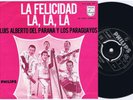 LUIS ALBERTO DEl PARANA...La La La Norwegian 45PS 1968 Eurovision Cover
