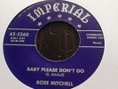 Rose Mitchell ?– Baby Please Don't Go NORTHERN SOUL NEW BREED R&B POPCORN