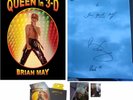 BRIAN MAY SIGNED QUEEN IN 3D STEREOSCOPIC BOXSET BOOK MUSIC AUTOGRAPH & PROOF