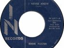 Eddie Foster I never Knew northern soul 7