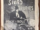 SIVAD - Buries Rock and Roll | RARE novelty MEMPHIS HORROR HOST Tom Tom 45