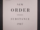 NEW ORDER: Substance LP (2 LPs, SRC press, inner sleeves, sl cw, sm stains oc,