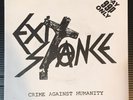 EXIT STANCE-CRIME AGAINST HUMANITY 45 1984 UK KBD PUNK THE MOB DISCHARGE CRASS