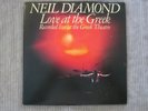 NEIL DIAMOND   Love at the Greek  2 VINYL RECORD SET / 2 LP'S Live Greek Theatre