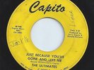 THE ULTIMATES northern soul JUST BECAUSE YOU'VE GONE AND LEFT ME detroit 45 HEAR