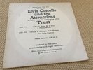 Elvis Costello Very Rare 1981 Promo White Label Trust 4 Track Sampler F-Beat