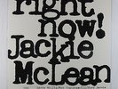 Jackie McLean - Right Now  LP - Blue Note Japan - BST 84215 Stereo NM