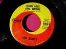 LOU RAWLS - When Love Goes Wrong / Show Business - clean 45 rpm- Capitol 5941