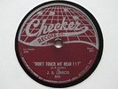 J B LENOIR - Don't touch my head /I've been down so long - CHESS BLUES 78