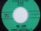 Northern Soul 45 PRINCE CHARLES & CRUSADERS Mr. Love GARLAND HEAR