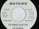 Northern Soul 45 SPINNERS I'll Always Love You MOTOWN promo HEAR
